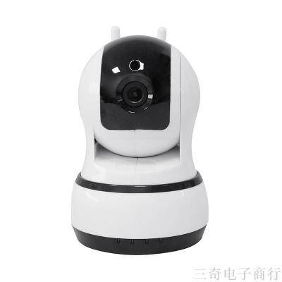 Candy Dual Antenna Surveillance Camera Home HD 360 Degree Night Vision Wireless WiFi Panorama CameraF3-17162