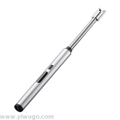 New Touch Arc Pulse hose Point Musket USB Personalized Metal Electronic Cigarette lighter wholesale cross-border