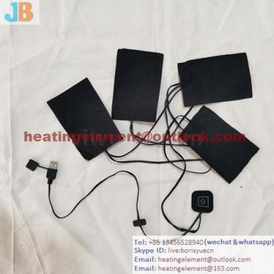 Heating cloth usb one - tow three thanks vest waist seat as knee pad Heating table pad waterproof switch heater