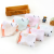 Pure cotton newborn baby small square towel gauze cartoon small washcloth face towel suction mother baby store