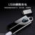 New Rotating Flame Dynamical Touch Dual ARC Lighters USB Metal WindProof Scripted cross-border