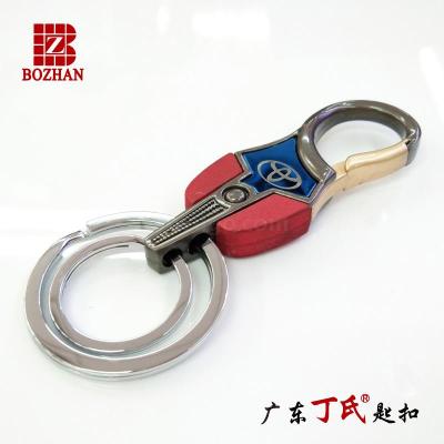 Car key chain waist hanging men and women's zinc alloy chain custom personalized gifts