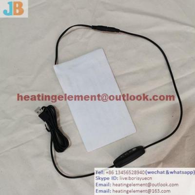 USB heating cloth waist heating sheet warm palace heat apply three temperature timing