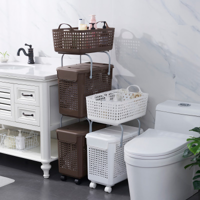 We're using the Dirty clothes basket plastic laundry basket bathroom