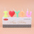 English Letter Candle Chinese Birthday Candle Birthday Cake Candle I Heart You Color Decorative Letters Candle