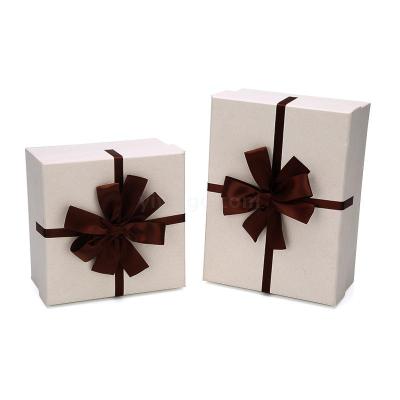 Yiwu set gift box jewelry box Yiwu color box source manufacturers custom spot bow gift box