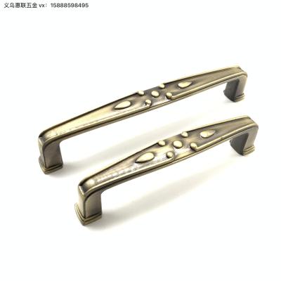 Factory Direct Sales New Chinese Style Glossy Handle Cabinet Wardrobe Hardware Cabinet Door Drawer Furniture Handle