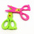 All plastic scissors All plastic children's scissors are cute paper rabbit scissors