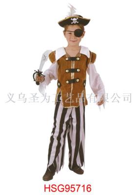 Stage Wear Makeup Ball Performance Costume Pirate Look Series