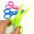 All plastic child safe cut All plastic small scissors child student small scissors toy scissors