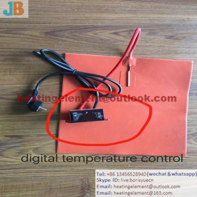 Non - standard custom silicon rubber heating strip adjustable temperature silicon rubber heating strip heating sheet