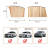 Magnetic car sunshade car track Windows sun protection and heat insulation sunshade automatic telescopic curta