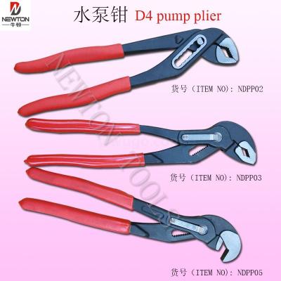 Large open adjustable pipe pliers quick wrench pipe pliers movable hard clamp fitter with multi-function pump pliers