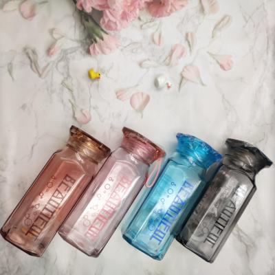 The Factory Direct sale New Square Water Cup Spray Color Glass Water Cup with color Acrylic Cover