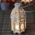 Factory Direct Sales European Wedding Decoration Craft Gift Retro Iron Art Morocco Colorful Storm Lantern Candlestick