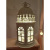 European Retro Iron Windproof Glass Wedding Lamp Bird Cage Candle Barn Lantern Gift Romantic Ornaments