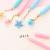 Cute Creative Girlish Heart Gel Pen Internet Celebrity Crystal Ball XINGX Pendant Pendant Ball Pen Little Fairy Couple Pen