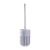 Z22-5814 Toilet Brush No Dead Angle Wall Hanging Household Toilet Free Punched Tape Base Long Handle Cleaning Brush Set