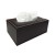 Simple Leather Paper Extraction Box Custom Printed Logo Hotel Restaurant Guest Room Household High-Grade Leather Tissue Box