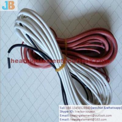 Floor heating carbon fiber plus hot-wire silicone blanket heating wire silicon rubber hot-wire electric blanket hair hot wire