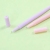 0.5 mm silicone creative neutral pen, student cartoon head soft glue neutral pen, lovely cartoon pen