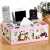 European Style Multi-Functional Tissue Box Paper Extraction Box Home Cute Remote Control Storage Box Creative Tissue Box Living Room Wood