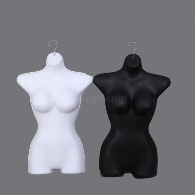 Factory Direct Sales Two Colors Available Black White Chest Film Clothing Display Rack Model Display Clothes Hanger