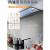 Waterproof and oil-proof kitchen  thickened cabinets  aluminum foil kitchen sticker high temperature oil-proof