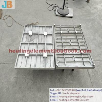 Cast aluminum hot plate large hot stamping machine heating plate Cast aluminum heater 600X800