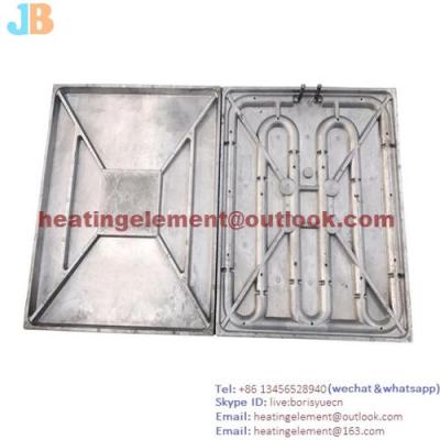 Die-cast electric heating plate manual 400*500 hot stamping machine cast aluminum heating plate