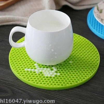 Silicone Thermal Insulation Pad Dining Table Cushion Coasters Pot Mat Dish Mat Heat-Resistant Plate Mat Kitchen Scald Preventing Met Heat Shielding Pad