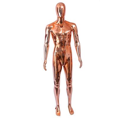 Electroplating Muscle Male Model Display Stand Men's Clothing Store Clothing Model Display Multi-Color Optional Factory Direct Sales