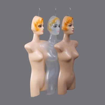 Fashion Manufacturers Supply Adult Chest Mold Clothing Swimsuit Display Plastic Half-Body Display Mold Shelf