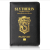 Harry potter cross print passport holder PU leather protective case multi-card holder travel passport holder
