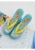 B03-2706 Plastic Beach Towel Sandals Shape Clip Outdoor Bath Towel Sandals Clip Windproof Fixed