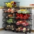 Kitchen Shelf Floor Multi-Layer Storage Rack Household Movable Storage Basket Kitchen Supplies Fruit and Vegetable Basket