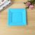 Square Disposable Plastic Plate Dish Fruit Plate Fast Food Restaurant Barbecue Stall Plate Factory Direct Sales