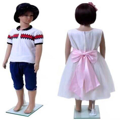 Factory Direct Children's Model Unisex Display Props Clothing Store Simulation Children's Plastic Model Props