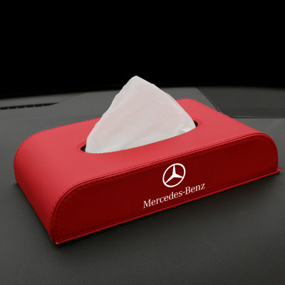 Mercedes-Benz E300L Change Decoration Glc260gla Car Interior Decoration C200l Car Supplies S Tissue Box For Car Tissue Box