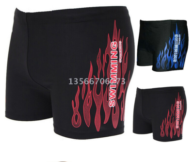 Factory direct sales of men's swimming shorts hot springs vacation men adult size swimming shorts summer men swimsuit