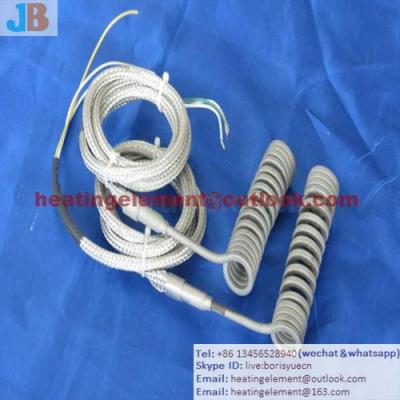 Hot runner electric coil spring electric heater