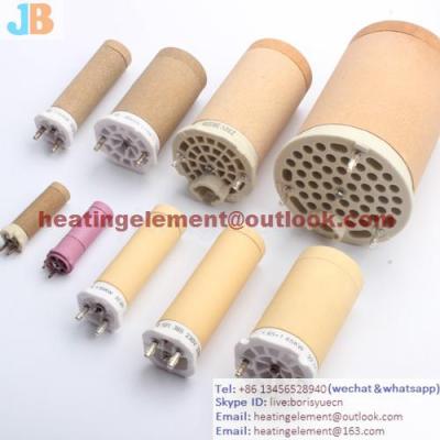 Plastic gun welding machine welding hot air gun accessories high temperature ceramic heater tube