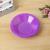 Black, Blue and Purple Yellow Four-Color Disposable Plastic Meal Bowl Fruit Snack Barbecue Stall Factory Direct Sales for Fast Food Restaurant