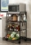 Kitchen shelf fruit and vegetable floor-to-floor multi-layer microwave oven storage rack storage pot oven basket