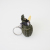 Lacquered grenade lighter crafts create mini metal portable grinding wheel open flame lighter batch