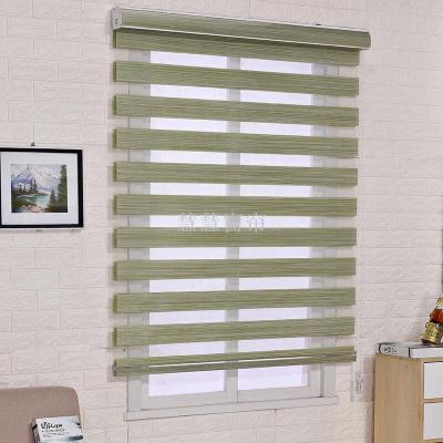 Customized Imitation Linen Living Room Bedroom Balcony Bathroom Roller Shutter Soft Gauze Curtain Home Curtain Finished Wholesale Factory Direct Sales