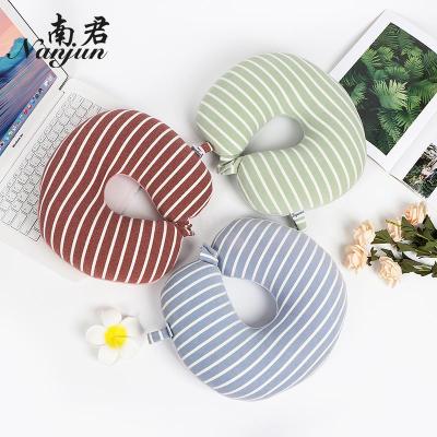 New bar pillow U-shaped PILLOW PP cotton Travel Cartoon Net-pillow Car Travel Supplies Custom Spot