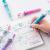 Cute 10 Color Pen Girl Heart Cartoon Multi-Color Retractable Ballpoint Pen Student Multi-Functional Hand Account Marking Pen