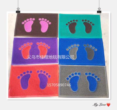 Thin stretch pad non-slip mat door mat floor mat PVC stretch pad foot pad