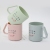 W14-8207 Adult and Children Creative Plastic Tooth Mug Cute Simple Toothbrush Cup Travel Toothbrush Cup